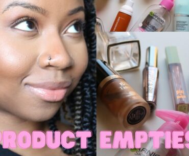 SKIN CARE, MAKEUP AND FRAGRANCE PRODUCT EMPTIES
