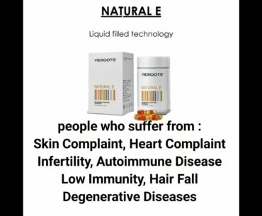 AMAZING BENEFITS & RESULTS OF NATURAL E 400 IU