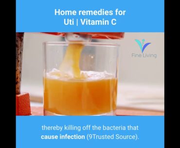 Home remedies for Uti |Vitamin C