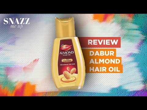Dabur Almond Hair Oil Review | Enriched with Almonds, Vitamin E & Soya Protein | Snazz Me Up