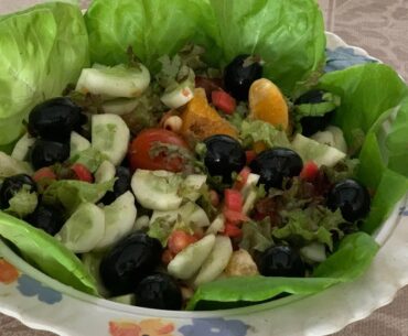 Mix green peanut salad |vitamin |salad recipe |high fibre recipe