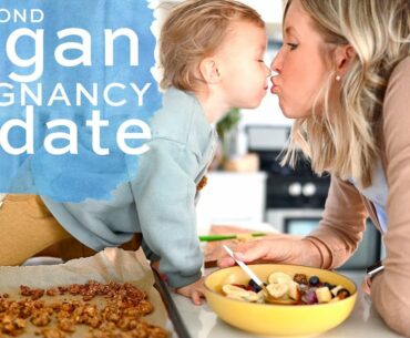 What I Eat 2nd Vegan Pregnancy: Recipes, Supplements, Fitness, Cravings & More!