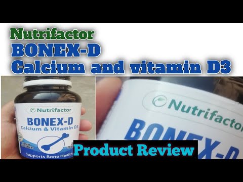 Nutrifactor BONEX-D Calcium and vitamin D3/Products review