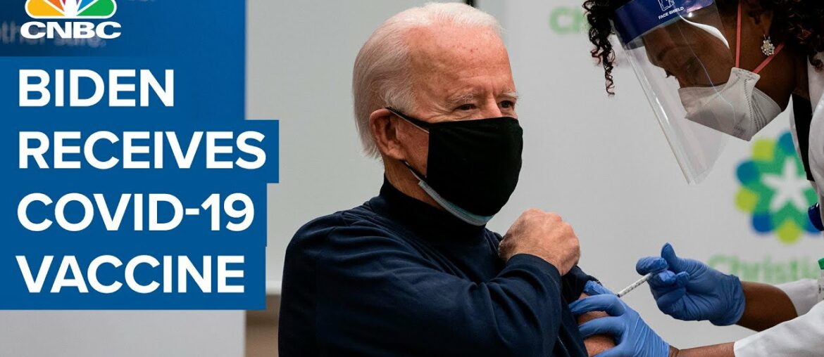 President-elect Joe Biden gets first dose of Covid-19 vaccine