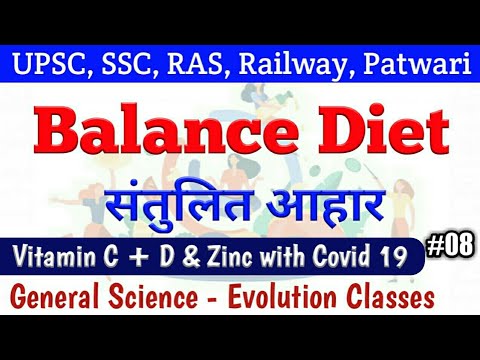 Role Of Vitamin C, Vitamin D & Zinc in Covid 19 Infection | Nutrition, Balnce Diet | General Science