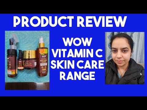 # beauty #skin #skincarer  WOW vitamin c skin care products review