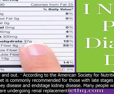 Kidney diet essentials fast nutrition a kidneyfriendly diet is a way of eating that helps