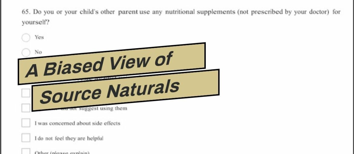 A Biased View of Source Naturals Vitamin and Herbal Supplement Provider