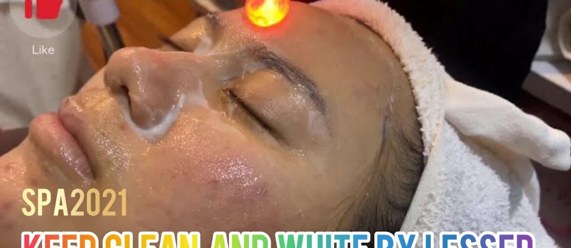 face massage and lesser vitamin apply | Beauty Explorer | Spa 2021 |