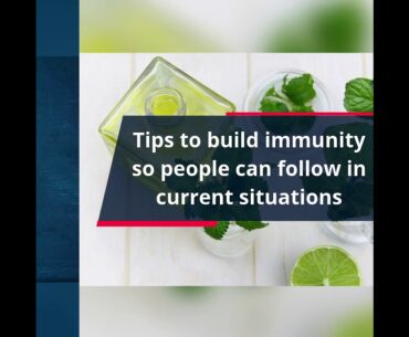 Simple & Effective Tips to boost Immunity