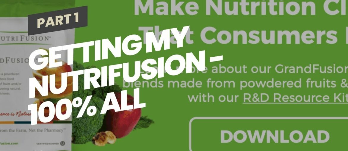 Getting My NutriFusion - 100% All Natural Vitamins & Supplements To Work