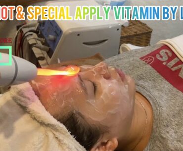 Face spa by lesser’s vitamin applying | Beauty explores | Skin Care Acne Treatment