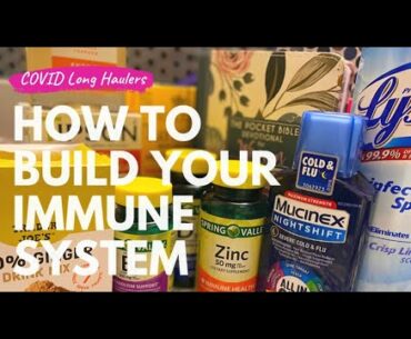 #Covid19 Update #longhaulers Building your immune system:{Life with Covid} Our Story