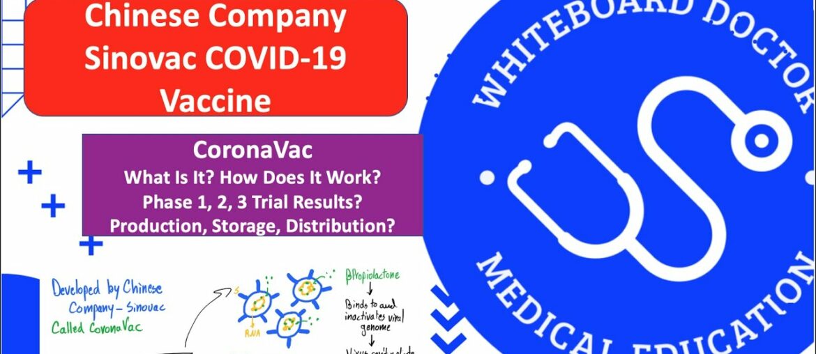 China's Sinovac CoronaVac COVID-19 Vaccine: How Does It Work, Phase 1/2/3 Trials, And Roll Out!