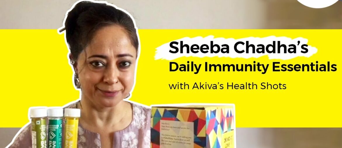 Sheeba Chadha trusts Akiva Shots for boosting Immunity