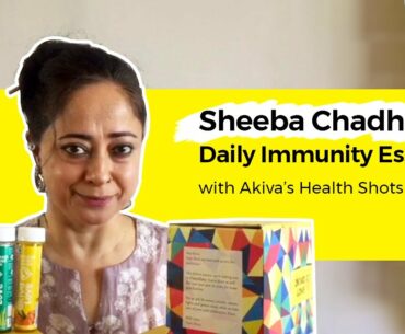 Sheeba Chadha trusts Akiva Shots for boosting Immunity