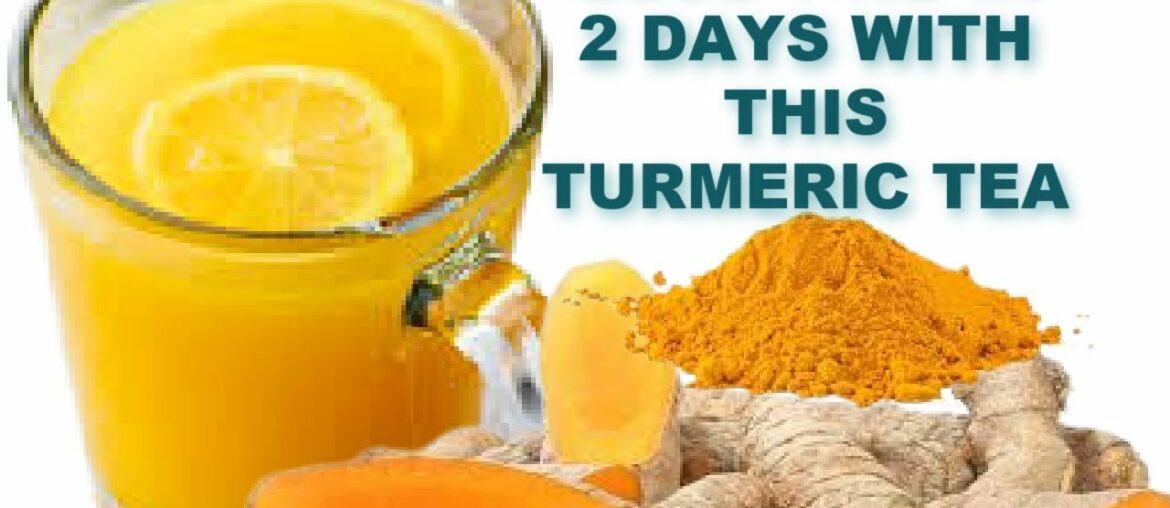 Lose 1 kg In 2 Days With This Turmeric Tea Recipe