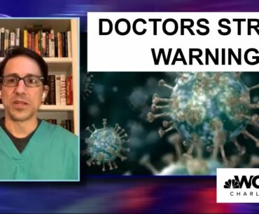 Charlotte doctor issues strong warning amid COVID-19 pandemic