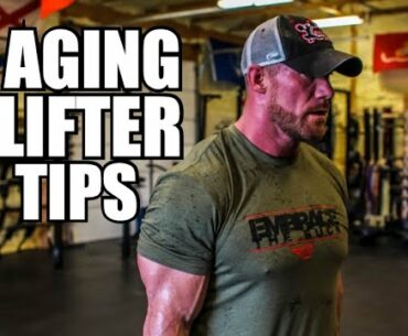 6 Training Tips for OLDER Lifters!