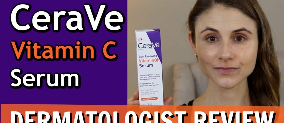 CERAVE VITAMIN C SERUM REVIEW| DR DRAY