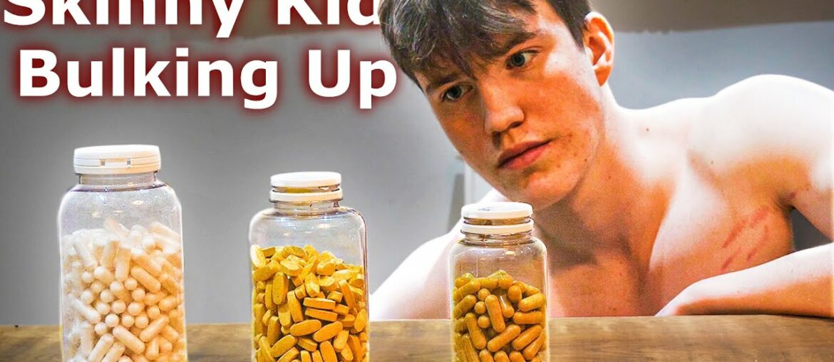 What Supplements I Take To Get Bigger | Skinny Kid Bulking Up