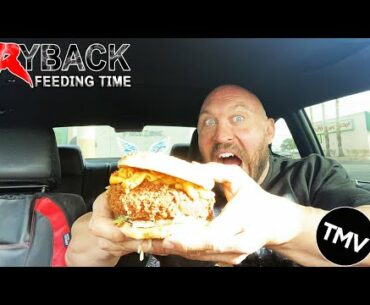 The Mother Load Chicken & Mac n Cheese Sandwich with Fries Mukbang Ryback Feeding Time Orbs Sighting
