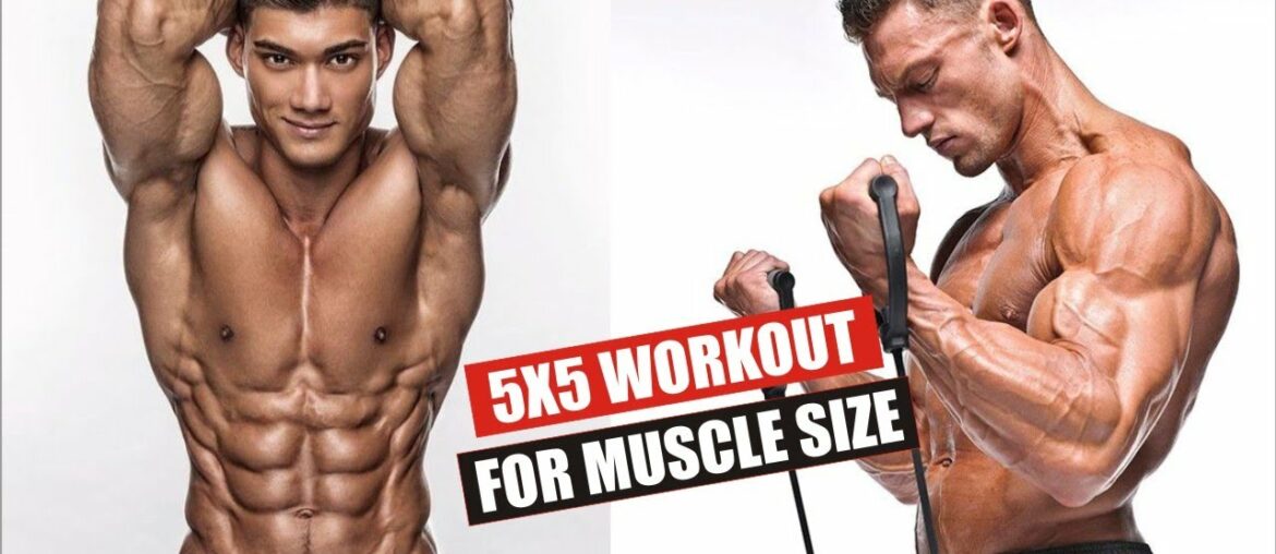 Beginner 5x5 Workout for Muscle Size