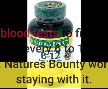 Best Price for You  - Review  Nature’s Bounty Vitamin B-12 Supplement, Supports Metabolism...
