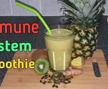 How To Make A Immune System Smoothie