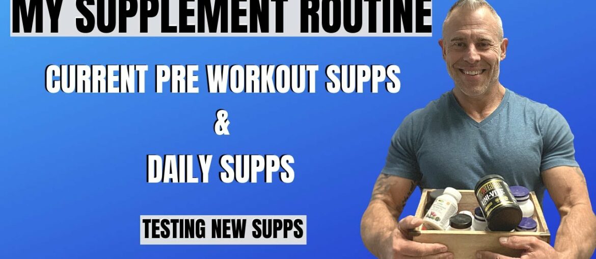 My Supplement Routine | Vitamin Supplements | Supplements For Muscle Growth