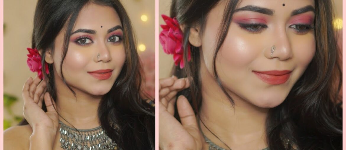 Super Affordable Saraswati Puja Makeup | Easy and Beginner Friendly