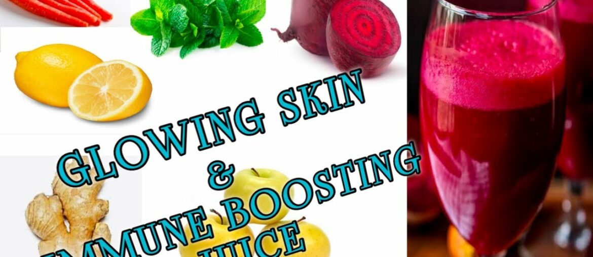 Glowing Skin Juice Recipe/ Miracle Juice/ Immune Boosting Juice Recipe By Fatima Salik