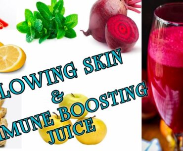 Glowing Skin Juice Recipe/ Miracle Juice/ Immune Boosting Juice Recipe By Fatima Salik