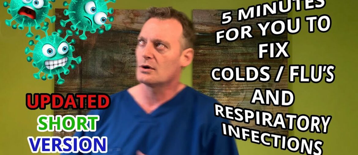 5 MINUTES TO FIX Your Cold's, Flu's and Respiratory Infections - Short Updated Version Dr. Lynndy