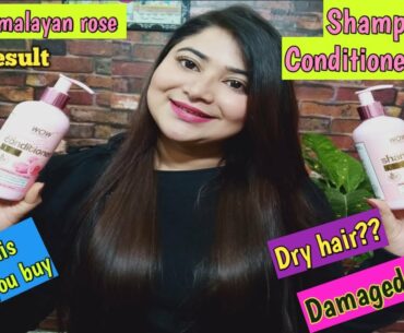 WOW Skin Science Himalayan rose shampoo and conditioner review| Live results | Beauty Ambitions