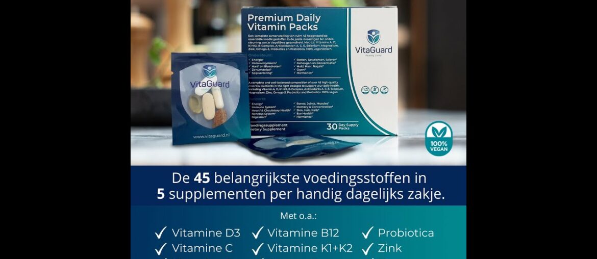 VitaGuard | Premium Daily Vitamin Packs