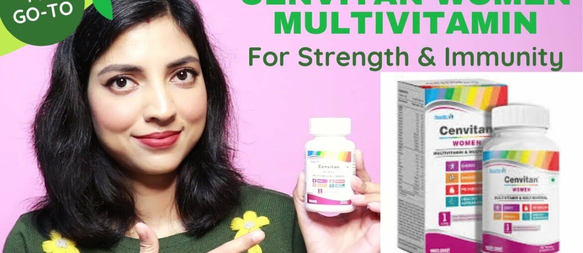 BEST Multivitamin & Multimineral Supplement for Women | Healthvit Cenvitan Women Tablet Review
