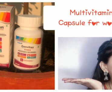 Healthvit cenvitan multi-vitamins and Mukti-minerals tablets for women| women supplement|radhika