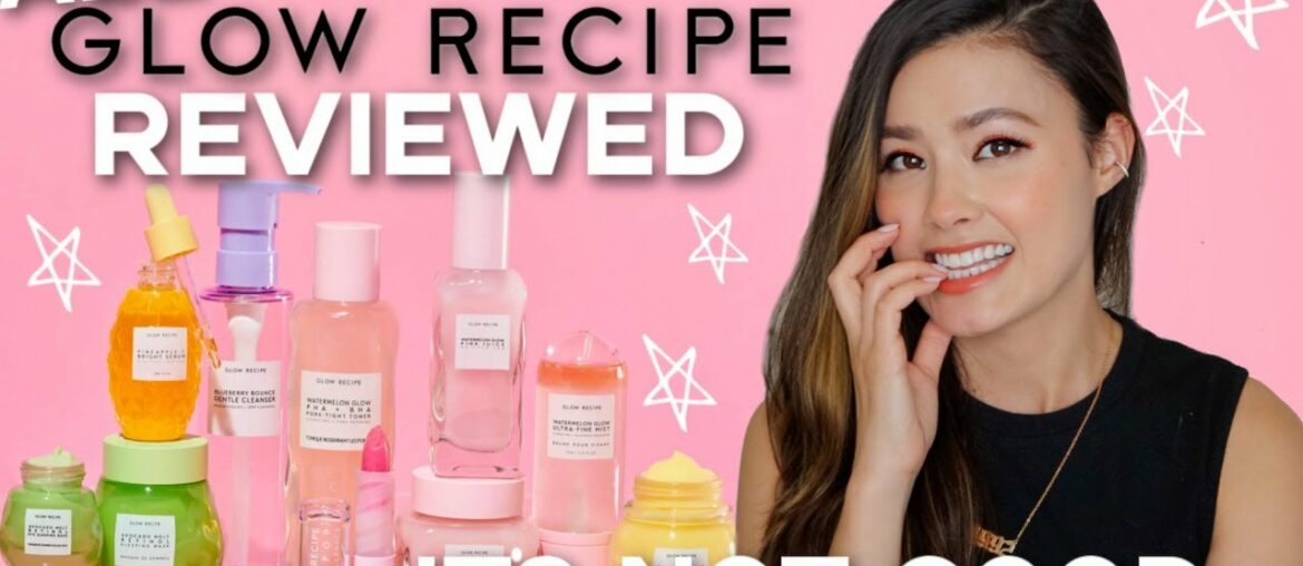 All of Glow Recipe Skin Care Products Reviewed... What's Good? What's Awful.