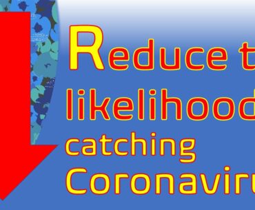 Ways to reduce the likelihood of catching Coronavirus - SARS CoV 2