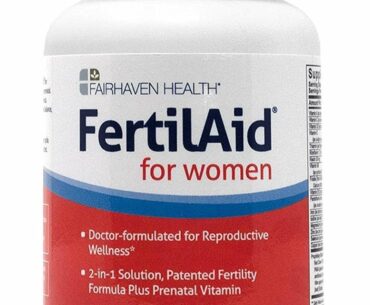 FertilAid for Women: Natural Fertility Vitamin with Vitex, Support Cycle Regularity and Ovulation