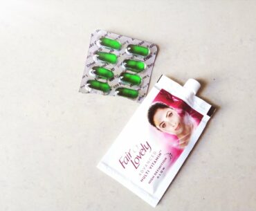 Fair and Lovely with vitamin E capsule face pack in tamil