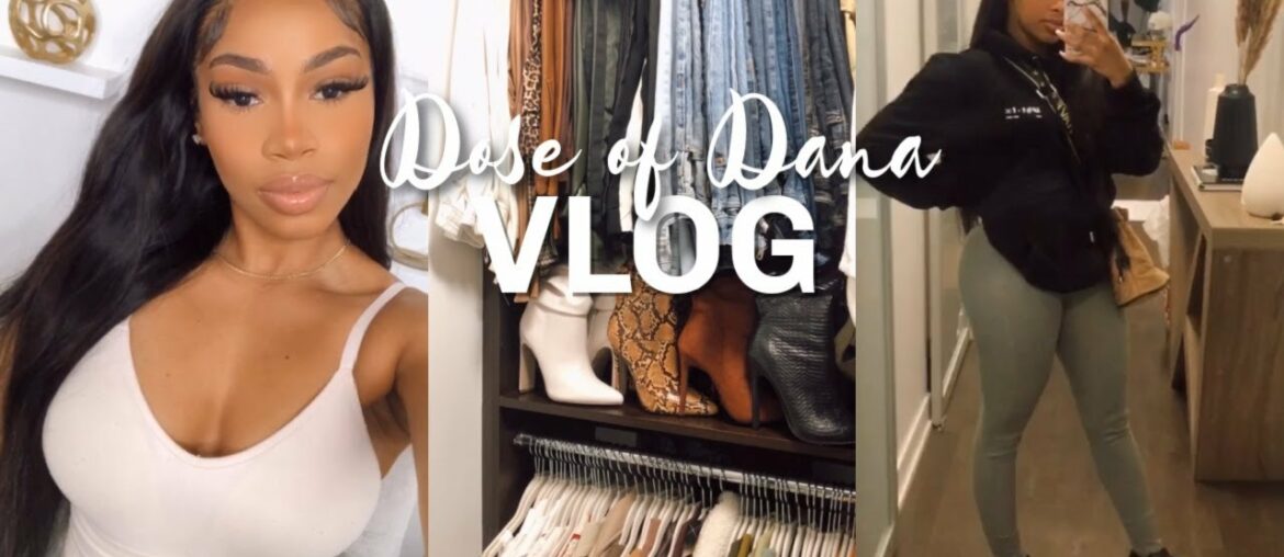 DOSE OF DANA | EXTREME Closet Makeover, Sneaker + Heel Collection, Cooking! DANA ALEXIA