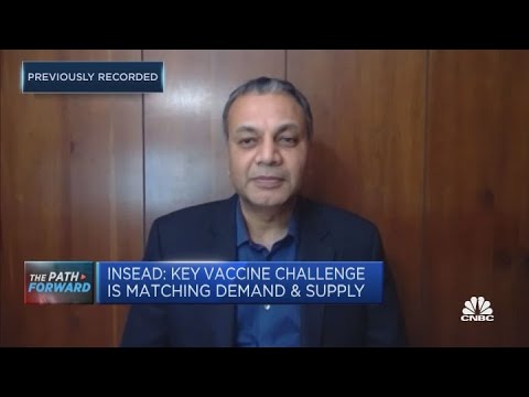 Current Covid vaccine manufacture capacity won't bring global herd immunity until mid-2022: INSEAD