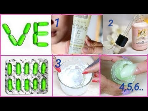 TOP 10 USES OF VITAMIN-E FOR SKIN ,BODY &HAIR | SIMPLE BEAUTY TIPS