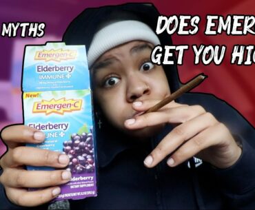 DOES EMERGEN-C GET YOU HIGHER? | WEED MYTH