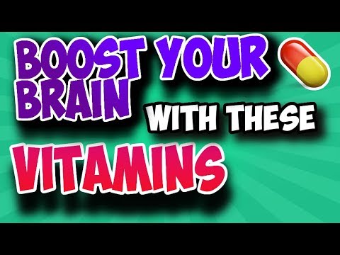 Top 3 Vitamins For Brain Health And Improved Concentration - Boost Your Brain Now!