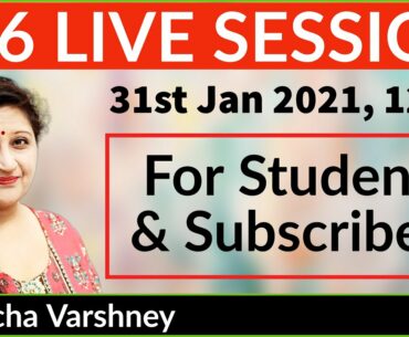 Dr. Richa Varshney Live Session #16 | Acupressure Points | FREE ACUPRESSURE TRAINING | Sujok Courses