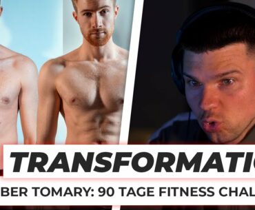 BODYBUILDER reagiert auf @Tomary: 90-Tage-Fitness-Transformation