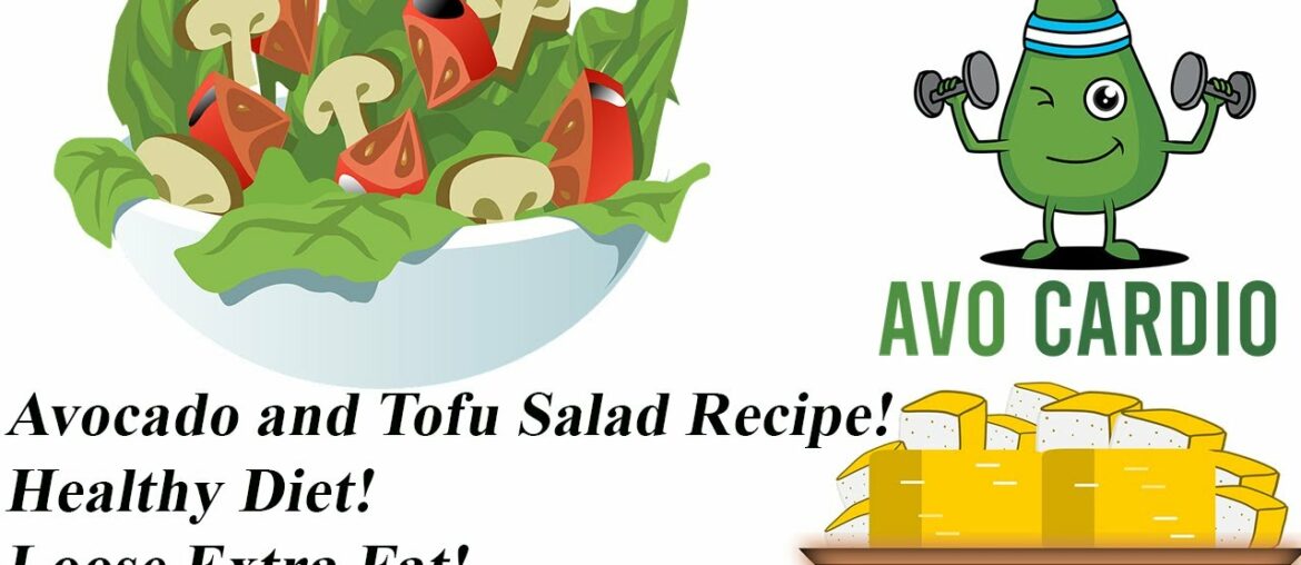 Tofu Avocado Salad (Healthy diet, Delicious Recipe, Easy to make)| Ideal for weight loss| #shorts